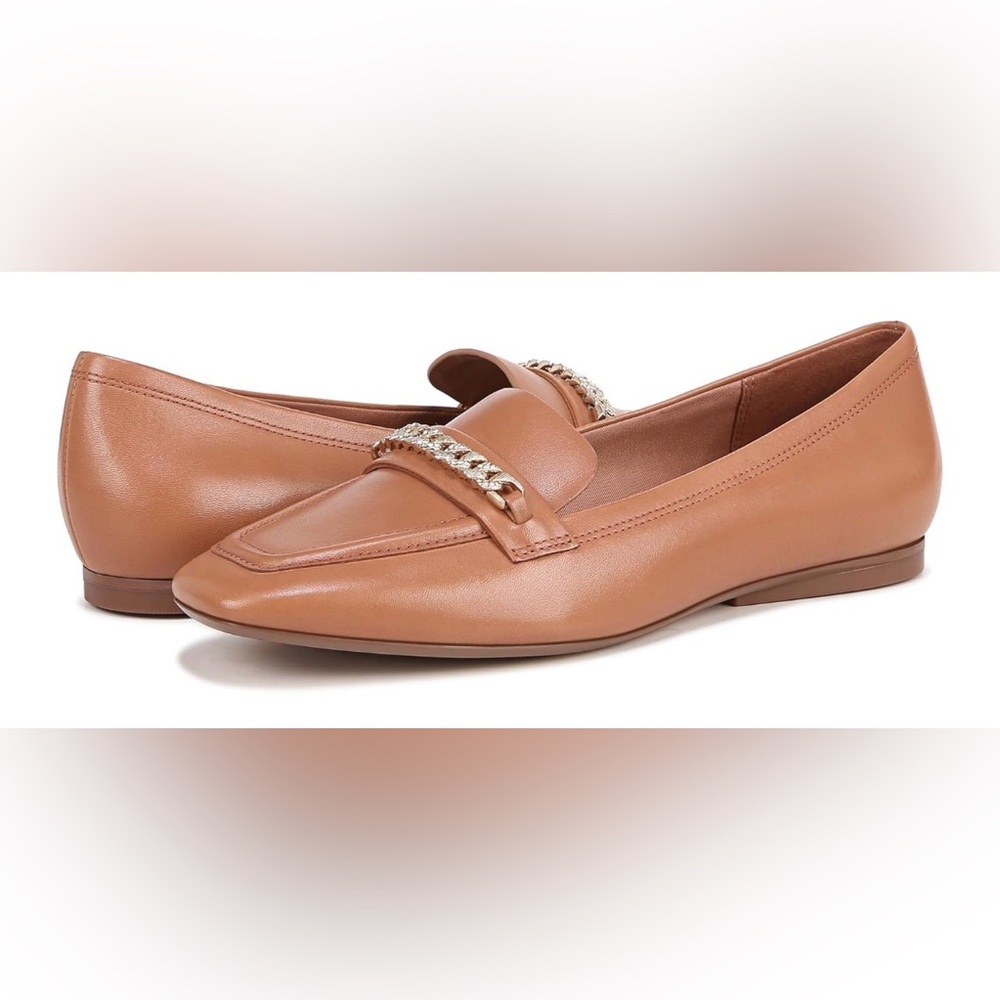 New - 27 Edit Naturalizer Clive Leather Loafers - Size 8